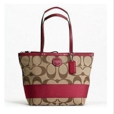 coach bags - 17433 burgundy